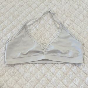 Alphalete Women's Soft Gray Sports Bra